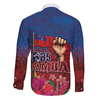 Proud of Samoa Family Matching Mermaid Dress and Hawaiian Shirt Ula Nifo with Samoa 685 and Hibiscus Tapa Tribal Pattern