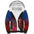 Proud of Samoa Sherpa Hoodie Ula Nifo with Samoa 685 and Hibiscus Tapa Tribal Pattern