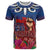 Proud of Samoa T Shirt Ula Nifo with Samoa 685 and Hibiscus Tapa Tribal Pattern