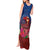 Proud of Samoa Tank Maxi Dress Ula Nifo with Samoa 685 and Hibiscus Tapa Tribal Pattern