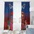 Proud of Samoa Window Curtain Ula Nifo with Samoa 685 and Hibiscus Tapa Tribal Pattern