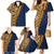 Samoan Siapo Family Matching Mermaid Dress and Hawaiian Shirt Tatau Pattern Half Style LT03 - Polynesian Pride