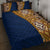 Samoan Siapo Quilt Bed Set Tatau Pattern Half Style LT03 - Polynesian Pride