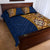 Samoan Siapo Quilt Bed Set Tatau Pattern Half Style LT03 - Polynesian Pride