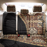 Samoan Siapo Back Car Seat Cover Tatau Pattern Half Style Retro Mode LT03 - Polynesian Pride