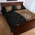 Samoan Siapo Quilt Bed Set Tatau Pattern Half Style Retro Mode LT03 - Polynesian Pride