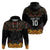 Custom New Zealand Rugby Hoodie Black Fern Maori Tribal Pattern LT03 - Polynesian Pride