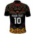 Custom New Zealand Rugby Polo Shirt Black Fern Maori Tribal Pattern LT03 - Polynesian Pride