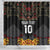 Custom New Zealand Rugby Shower Curtain Black Fern Maori Tribal Pattern