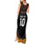 Custom New Zealand Rugby Tank Maxi Dress Black Fern Maori Tribal Pattern LT03 - Polynesian Pride