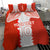 Custom Tonga Rugby Bedding Set Ikale Tahi Ngatu Tribal Pattern