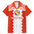 Custom Tonga Rugby Family Matching Mermaid Dress and Hawaiian Shirt Ikale Tahi Ngatu Tribal Pattern LT03