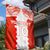 Custom Tonga Rugby Garden Flag Ikale Tahi Ngatu Tribal Pattern