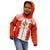 Custom Tonga Rugby Kid Hoodie Ikale Tahi Ngatu Tribal Pattern LT03