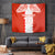 Custom Tonga Rugby Tapestry Ikale Tahi Ngatu Tribal Pattern