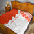 Custom Tonga Rugby Quilt Ikale Tahi Ngatu Tribal Pattern Half Style