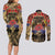 Australia and New Zealand ANZAC Day Couples Matching Long Sleeve Bodycon Dress and Long Sleeve Button Shirt Kangaroo and Kiwi Bird Soldier-Honor and Remember Vintage Style