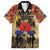 Australia and New Zealand ANZAC Day Family Matching Long Sleeve Bodycon Dress and Hawaiian Shirt Kangaroo and Kiwi Bird Soldier-Honor and Remember Vintage Style