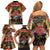 Australia and New Zealand ANZAC Day Family Matching Off Shoulder Short Dress and Hawaiian Shirt Kangaroo and Kiwi Bird Soldier-Honor and Remember Vintage Style