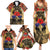 Australia and New Zealand ANZAC Day Family Matching Summer Maxi Dress and Hawaiian Shirt Kangaroo and Kiwi Bird Soldier-Honor and Remember Vintage Style