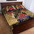 Australia and New Zealand ANZAC Day Quilt Bed Set Kangaroo and Kiwi Bird Soldier-Honor and Remember Vintage Style