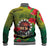 Cook Islands ANDAC Day Baseball Jacket Honor and Remember Soliders-Forever in My Thoughts Grunge Style