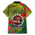 Cook Islands ANDAC Day Family Matching Puletasi and Hawaiian Shirt Honor and Remember Soliders-Forever in My Thoughts Grunge Style