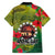 Cook Islands ANDAC Day Hawaiian Shirt Honor and Remember Soliders-Forever in My Thoughts Grunge Style