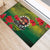 Cook Islands ANDAC Day Rubber Doormat Honor and Remember Soliders-Forever in My Thoughts Grunge Style