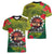 Cook Islands ANDAC Day Women V-Neck T-Shirt Honor and Remember Soliders-Forever in My Thoughts Grunge Style
