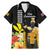 Hawaii King Kamehameha Day Family Matching Mermaid Dress and Hawaiian Shirt Kanaka Maoli Hibiscus Flower and Kakau Pattern