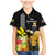 Hawaii King Kamehameha Day Family Matching Mermaid Dress and Hawaiian Shirt Kanaka Maoli Hibiscus Flower and Kakau Pattern