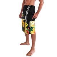 Hawaii King Kamehameha Day Lavalava Kanaka Maoli Hibiscus Flower and Kakau Pattern LT03 - Polynesian Pride