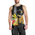 Hawaii King Kamehameha Day Men Tank Top Kanaka Maoli Hibiscus Flower and Kakau Pattern