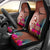 Chamorro Biba Guam Car Seat Cover Latte Stone Tribal and Hibiscus Flower Tapa Pattern