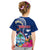 Guam Liberation Kid T Shirt Latte Stone and Guahan Seal Jungle Flower