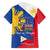 Philippines Independence Day Family Matching Off The Shoulder Long Sleeve Dress and Hawaiian Shirt Araw ng Kalayaan Polynesian Sun and YAKAN Pattern