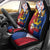 Philippines Independence Day 126th Anniversary Car Seat Cover Polynesian Pattern National Flag Style