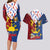 Philippines Independence Day 126th Anniversary Couples Matching Long Sleeve Bodycon Dress and Hawaiian Shirt Polynesian Pattern National Flag Style