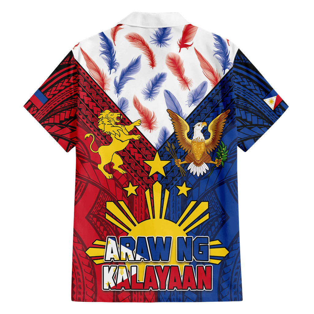Philippines Independence Day 126th Anniversary Family Matching Tank Maxi Dress and Hawaiian Shirt Polynesian Pattern National Flag Style
