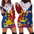 Philippines Independence Day 126th Anniversary Hoodie Dress Polynesian Pattern National Flag Style