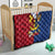 Philippines Independence Day 126th Anniversary Quilt Polynesian Pattern National Flag Style