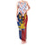 Philippines Independence Day 126th Anniversary Tank Maxi Dress Polynesian Pattern National Flag Style