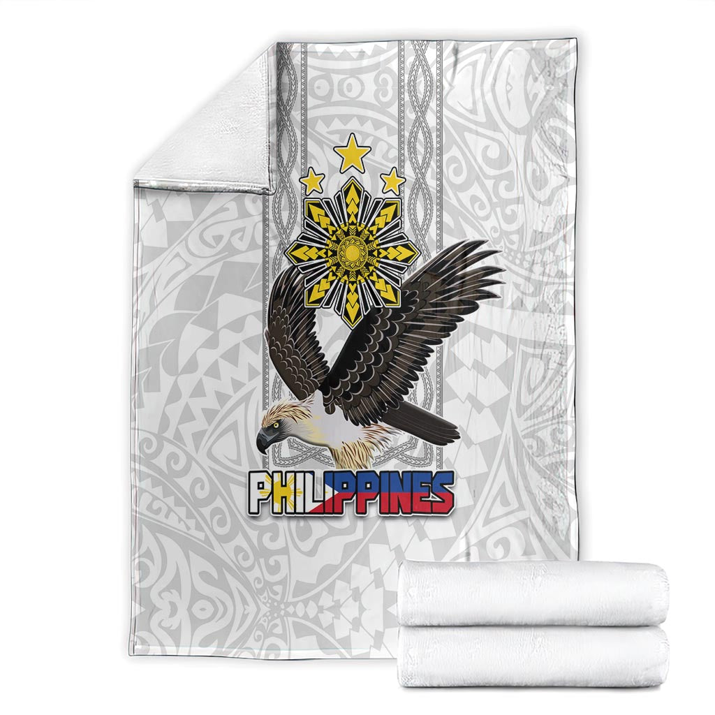 Philippines Eagle Week Blanket Polynesian Pattern Barong Style