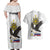 Philippines Eagle Week Couples Matching Off Shoulder Maxi Dress and Hawaiian Shirt Polynesian Pattern Barong Style