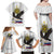 Philippines Eagle Week Family Matching Off Shoulder Maxi Dress and Hawaiian Shirt Polynesian Pattern Barong Style