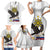 Philippines Eagle Week Family Matching Short Sleeve Bodycon Dress and Hawaiian Shirt Polynesian Pattern Barong Style