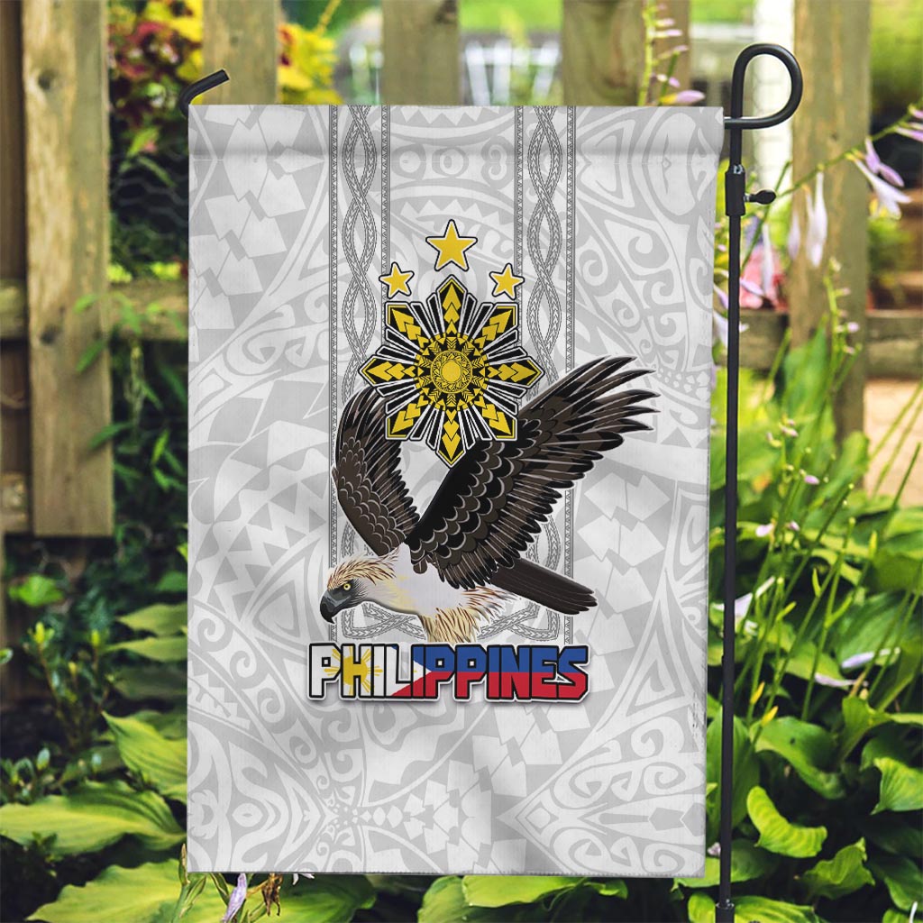 Philippines Eagle Week Garden Flag Polynesian Pattern Barong Style