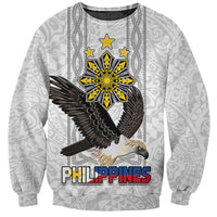 Philippines Eagle Week Sweatshirt Polynesian Pattern Barong Style