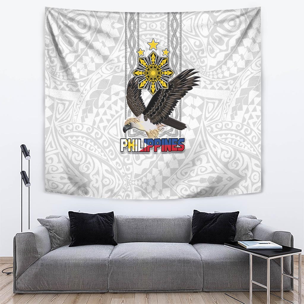 Philippines Eagle Week Tapestry Polynesian Pattern Barong Style